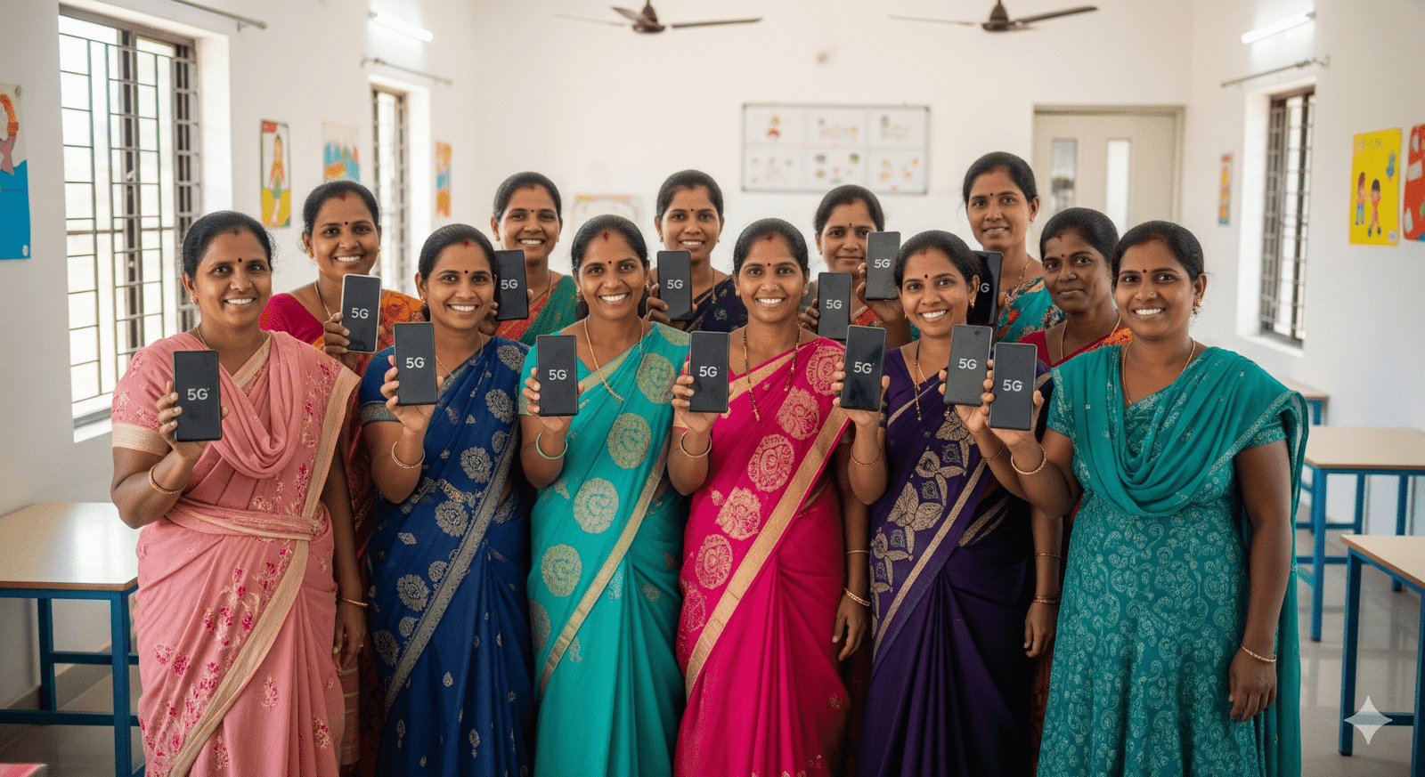 AP Govt free 5G mobiles to Anganwadi workers